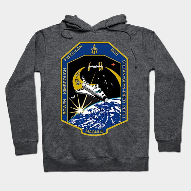 STS-126 Mission Patch Hoodie by Spacestuffplus